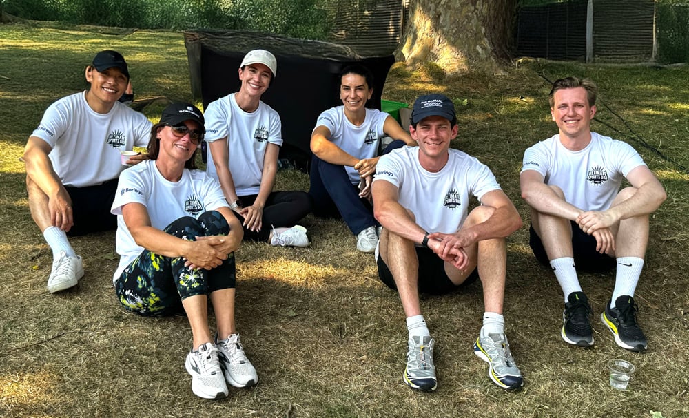 London team joined in Childline's Sports Day
